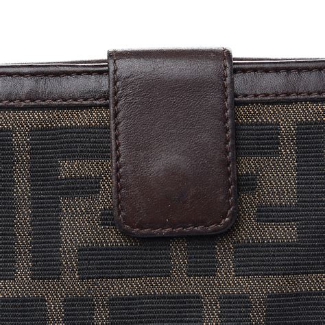 fendi zucca wallet men|Fendi wallet quality.